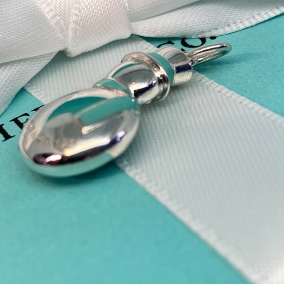 Tiffany & Co Silver Blue Enamel Snowman 925 silver  excellent box pouch - Picture 3 of 7